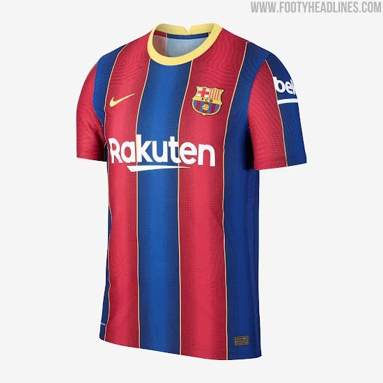 Barcelona 20/21 Home Kit – Kit Nation - Main Image