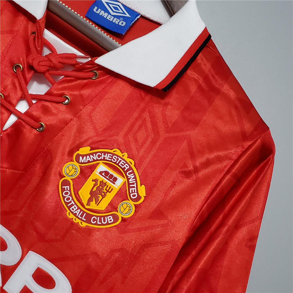 Cantona 7 - MANCHESTER UNITED HOME SHIRT 92/94 – Kit Nation