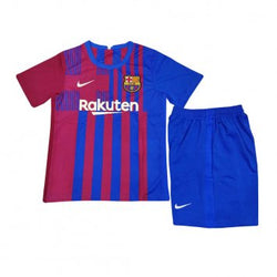 Barcelona FC 21/22 Kid's Full Home Kit