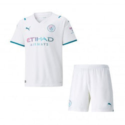 Manchester City FC 21/22 Kid's Full Away Kit