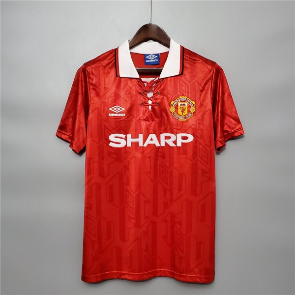 Cantona 7 - MANCHESTER UNITED HOME SHIRT 92/94 – Kit Nation Cantona 7 - MANCHESTER UNITED HOME SHIRT 92/94 – Kit Nation