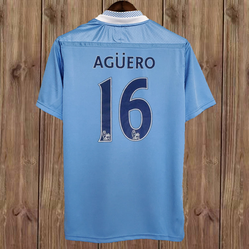 MANCHESTER CITY 2011-12 HOME FOOTBALL SHIRT