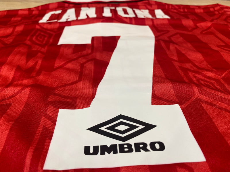 Cantona 7 - MANCHESTER UNITED HOME SHIRT 92/94