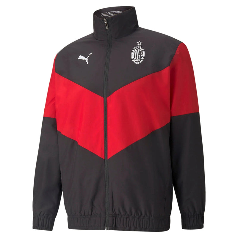 AC Milan Prematch Jacket Black 2021/22